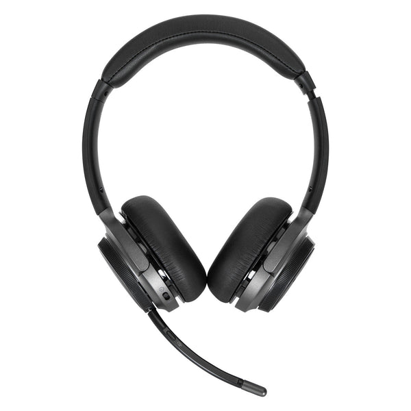 Targus AEH104GL cuffia e auricolare Con cavo e senza cavo A Padiglione Musica e Chiamate USB tipo-C Bluetooth Nero
