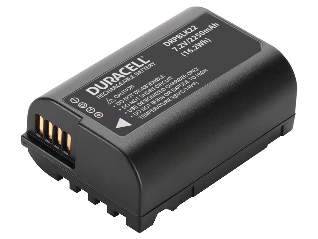 Duracell DRPBLK22 Batteria per fotocamera/videocamera 2250 mAh