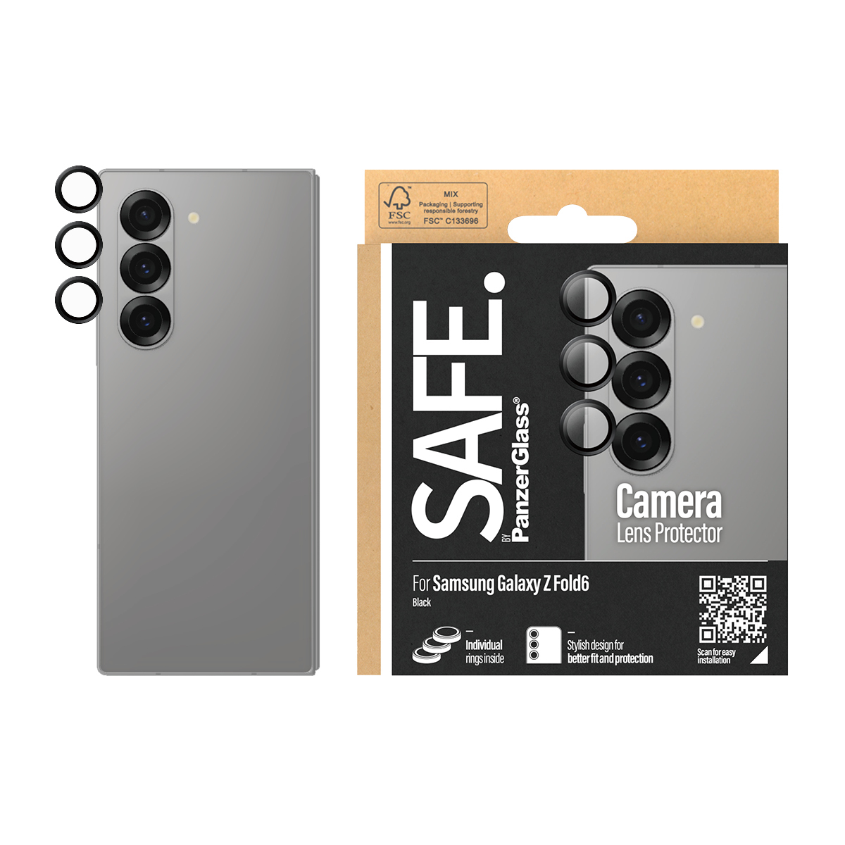 PanzerGlass SAFE. by PanzerGlass - Objektivschutz f�r Handy