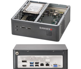 Supermicro CSE-101i Small Form Factor (SFF) Black