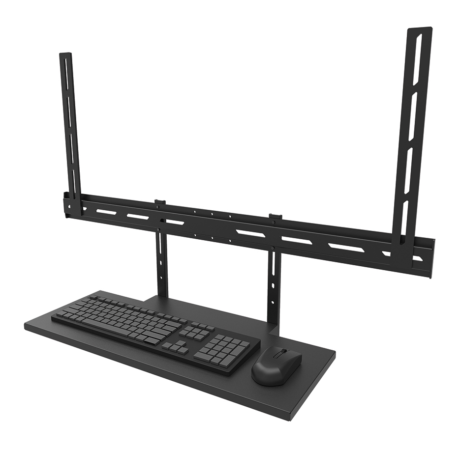 Neomounts AV40-500BL Keyboard shelf kit 43-110 - VESA - max 2,5 kg - universal