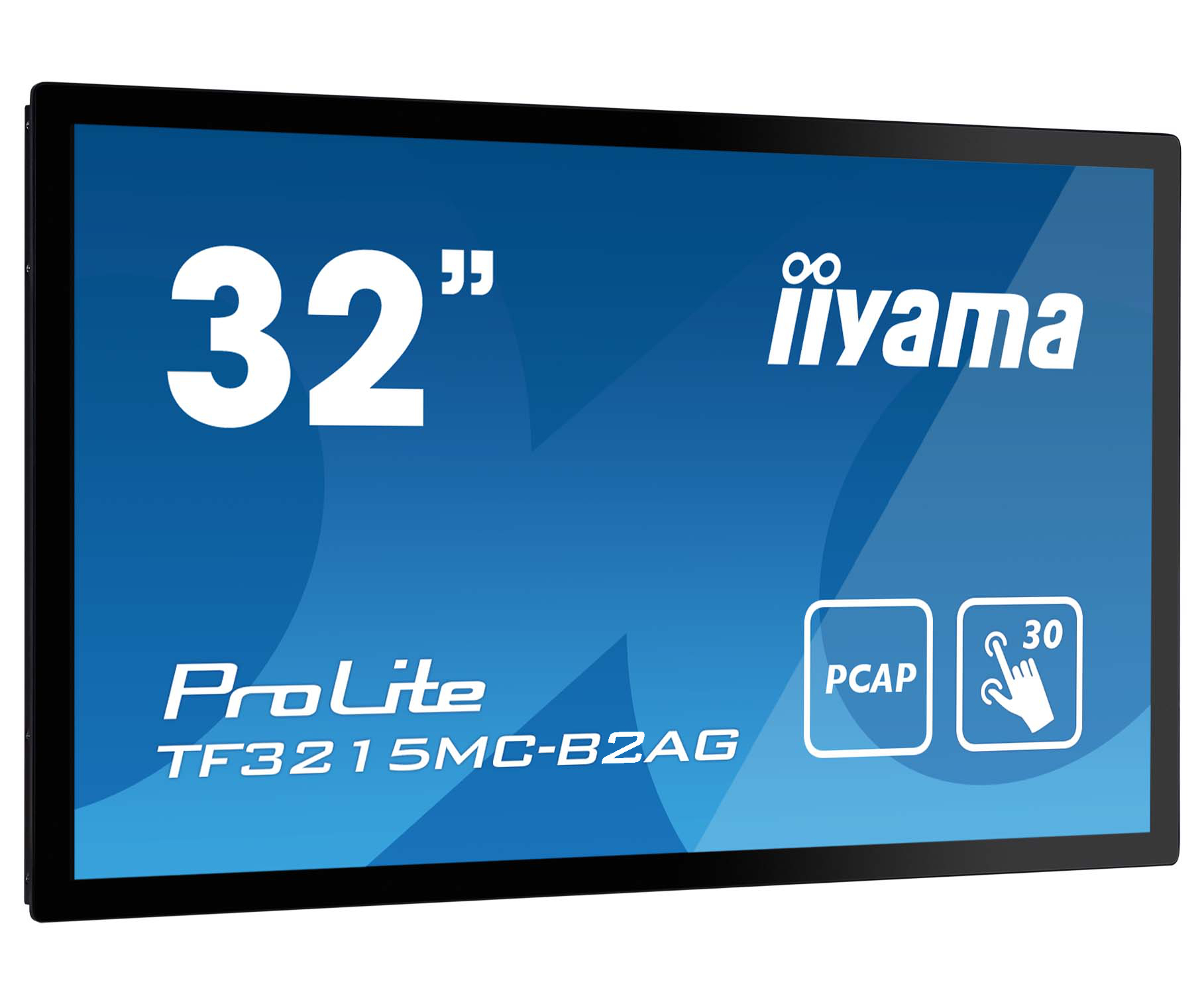 iiyama ProLite TF3215MC-B2AG computer monitor 80 cm (31.5) 1920 x 1080 pixels Full HD LED Touchscreen Kiosk Black
