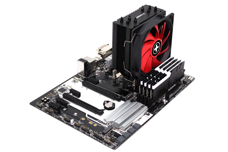 Xilence Performance A+ Series M704 - Prozessor-Luftk�hler - (f�r: LGA1150, LGA1151, LGA1155, LGA1156, LGA2011, LGA2066, AM2, AM2+, AM3, AM3+, FM1, FM2, FM2+)