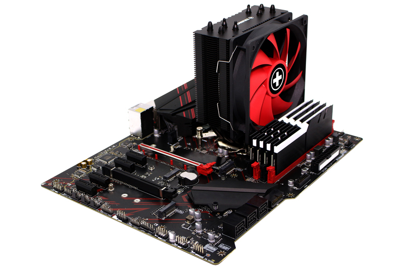 Xilence Performance A+ Series M704 - Prozessor-Luftk�hler - (f�r: LGA1150, LGA1151, LGA1155, LGA1156, LGA2011, LGA2066, AM2, AM2+, AM3, AM3+, FM1, FM2, FM2+)
