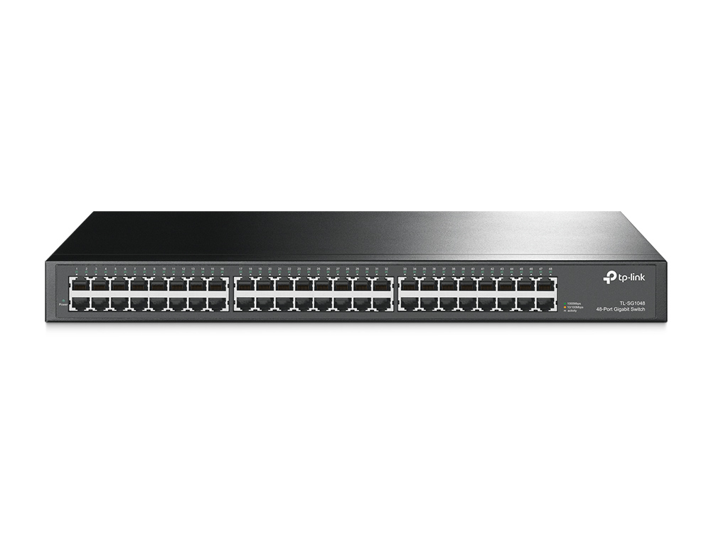 TP-Link TL-SG1048 commutateur r�seau Non-g�r� Gigabit Ethernet (10/100/1000) 1U Noir