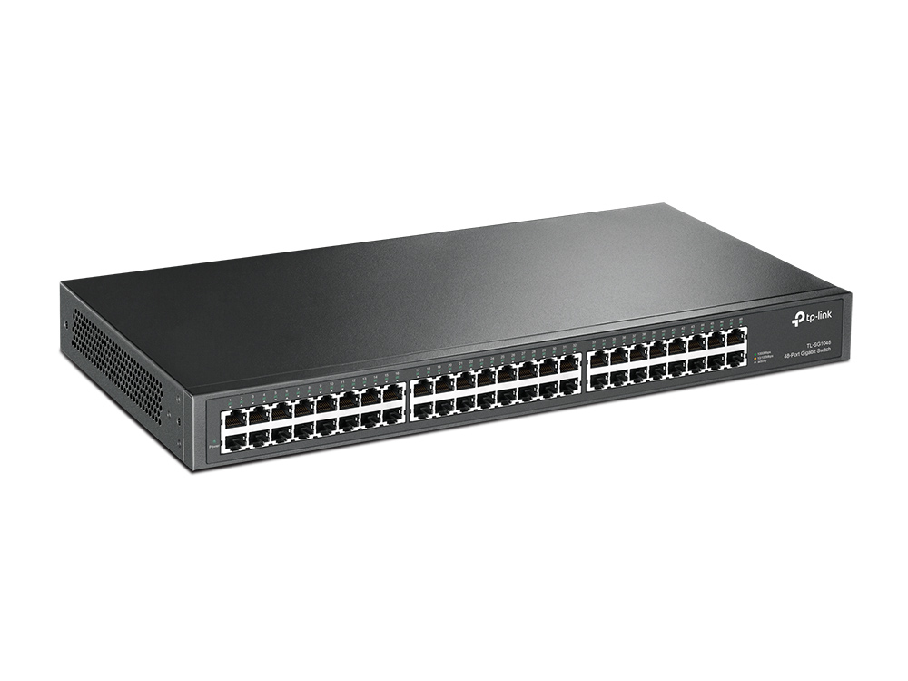 TP-Link TL-SG1048 commutateur r�seau Non-g�r� Gigabit Ethernet (10/100/1000) 1U Noir