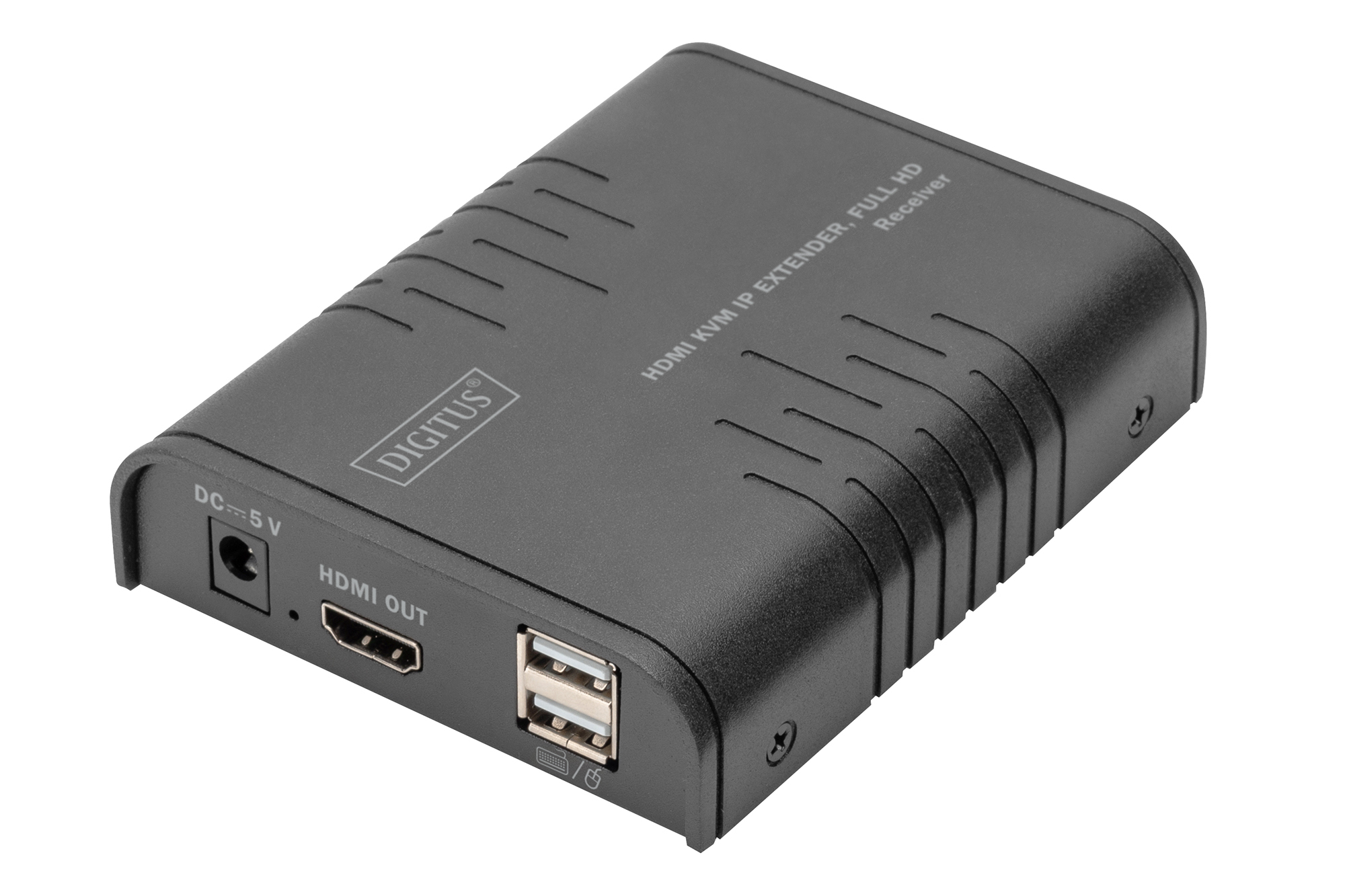 Digitus Rcepteur / extenseur KVM HDMI IP, Full HD