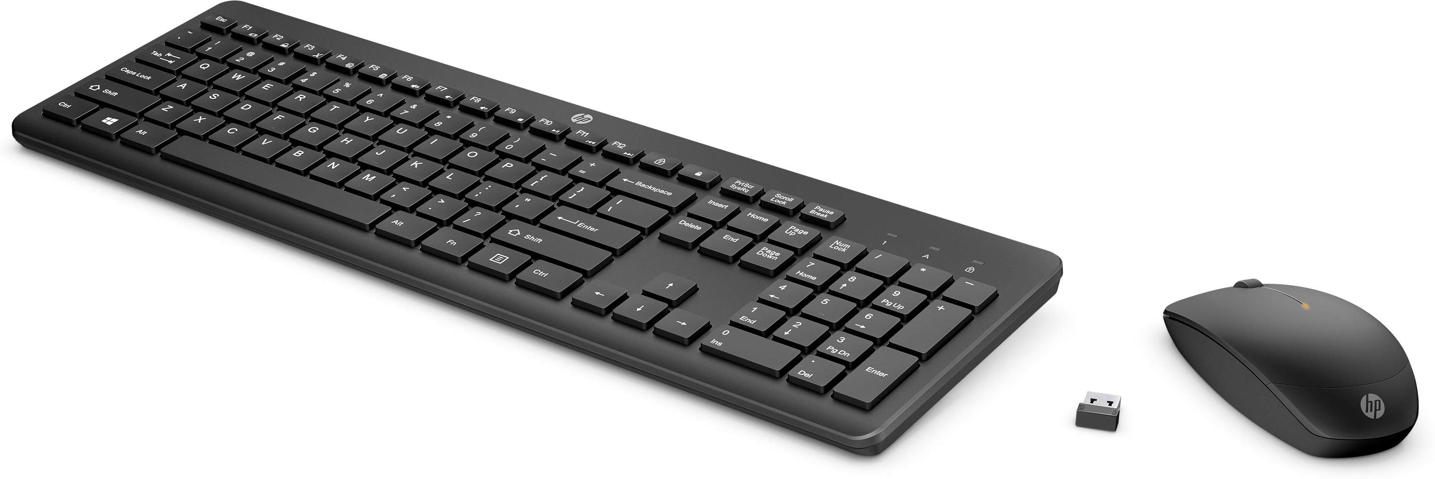 HP 235 - Tastatur-und-Maus-Set - 3-Zonen-Layout