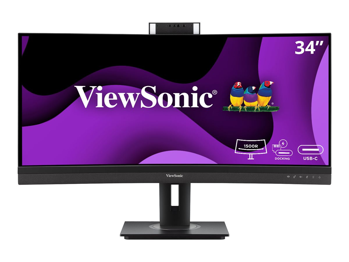 Viewsonic VG3457CV LED display 86,4 cm (34) 3440 x 1440 Pixeles UltraWide Quad HD Negro