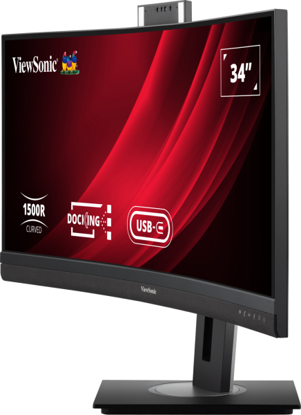 Viewsonic VG3457CV LED display 86,4 cm (34) 3440 x 1440 Pixeles UltraWide Quad HD Negro