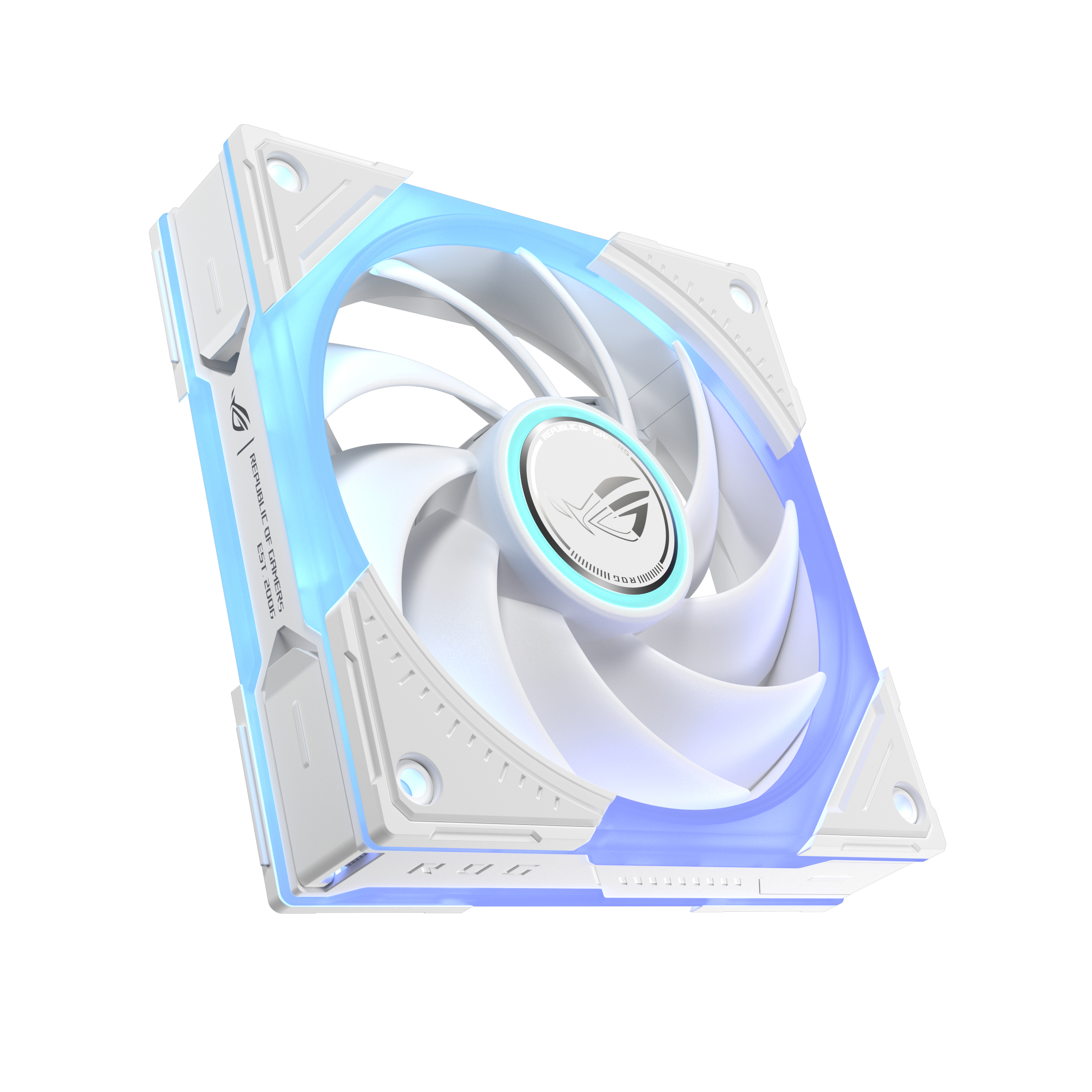 ASUS ROG Eurux GR120 ARGB Fan White Edition, 120mm, Single-Pack - 1x 120x120mm L�fter