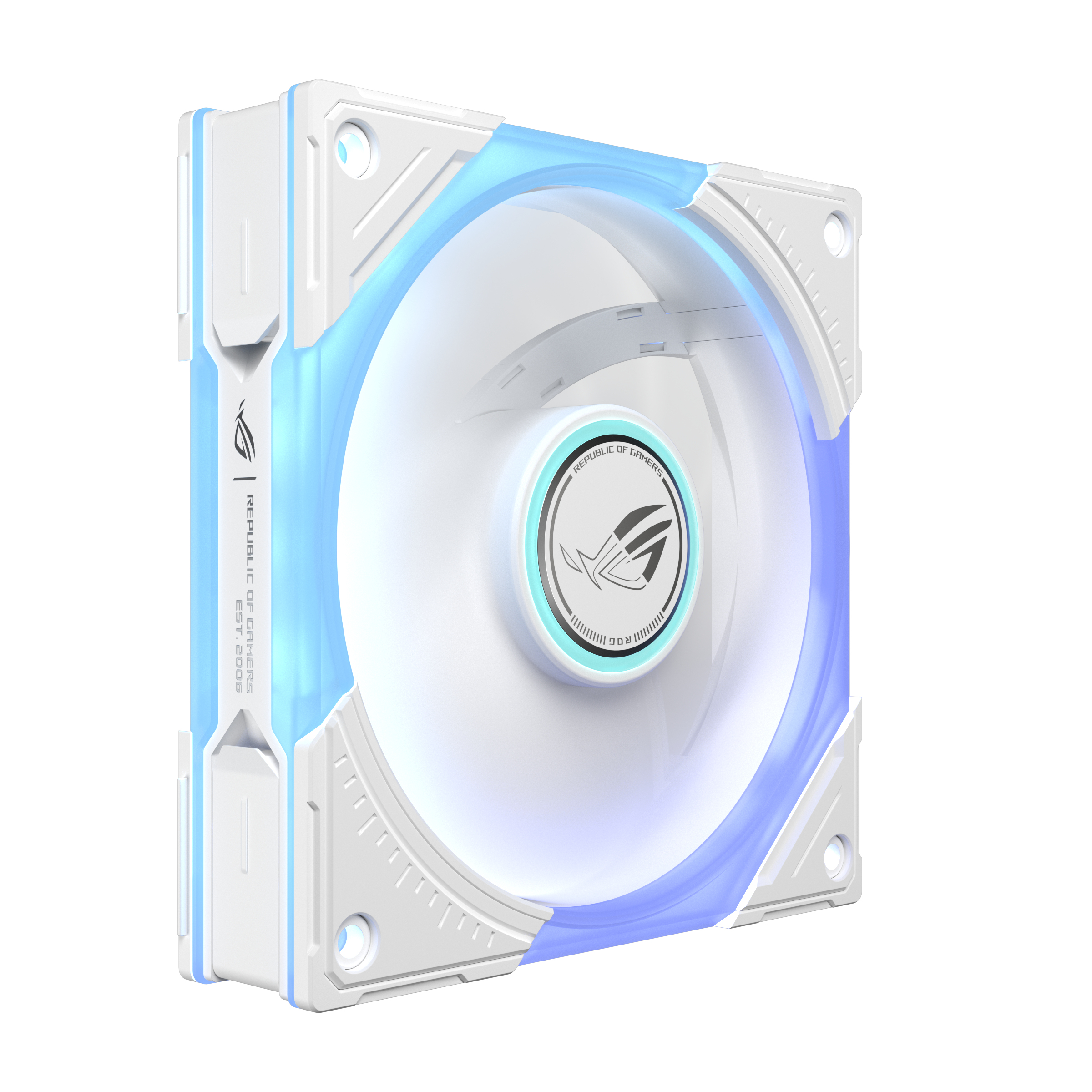 ASUS ROG Eurux GR120 ARGB Fan White Edition, 120mm, Single-Pack - 1x 120x120mm L�fter