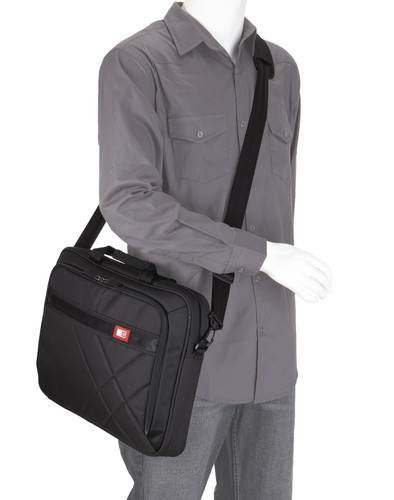 Case Logic DLC-117 Black 43,9 cm (17.3) Bandolera Negro