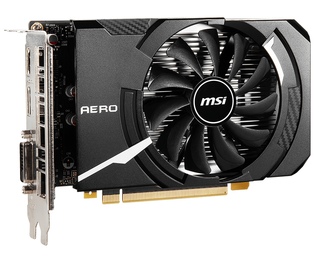 MSI GeForce GTX 1650 D6 AERO ITX OC - Grafikkarten