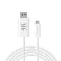 4smarts 540958 - 2 m - USB C - DisplayPort - Mnnlich - Mnnlich - 3840 x 2160 Pixel