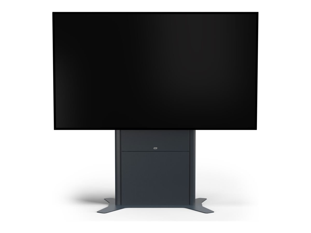 SMS Presence - Befestigungskit (Bodenst�nder) - f�r Flachbildschirm - verriegelbar - Dunkelgrau - Bildschirmgr��e: up to 213 cm for max 150kg displays / up to 249 cm for max 100kg displays (up to 84 for max 150kg displays / up to 98 for max 100kg displa