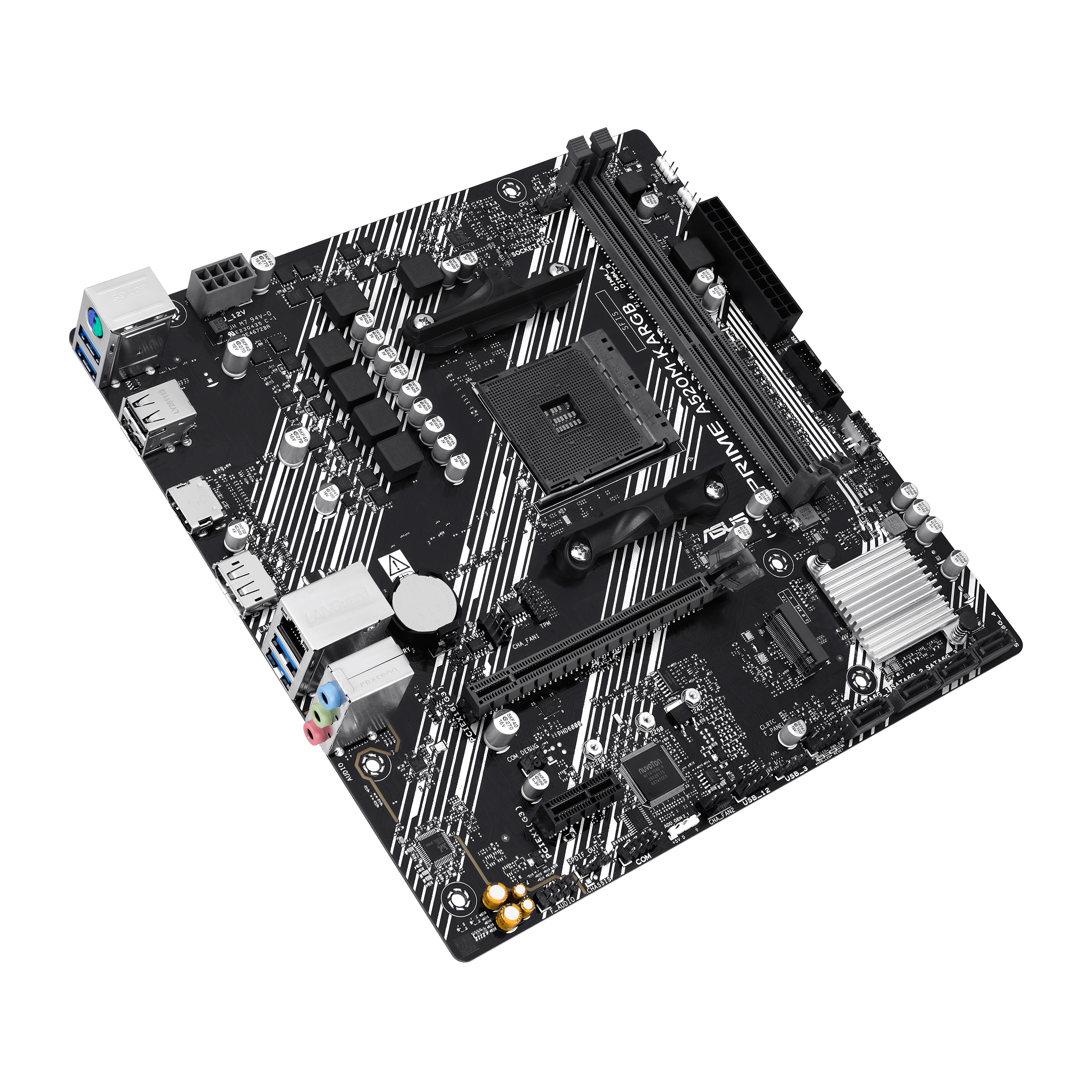 ASUS PRIME A520M-K ARGB AMD A520 Emplacement AM4 micro ATX