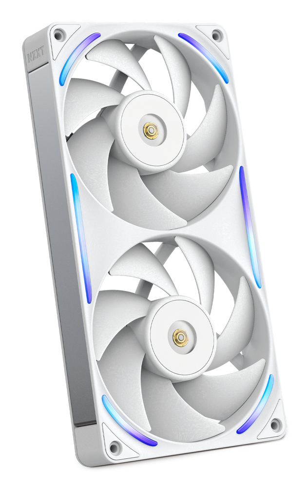 NZXT F240X Boitier PC Ventilateur 12 cm Blanc 1 pi�ce(s)