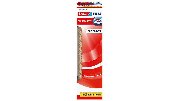 TESA 57404 10 m Transparent 8 pc(s)