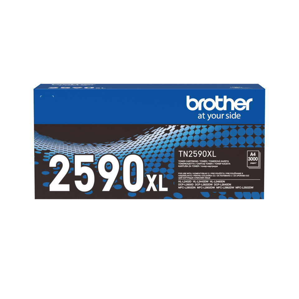 Brother TN-2590XL cartucho de t�ner 1 pieza(s) Original Negro