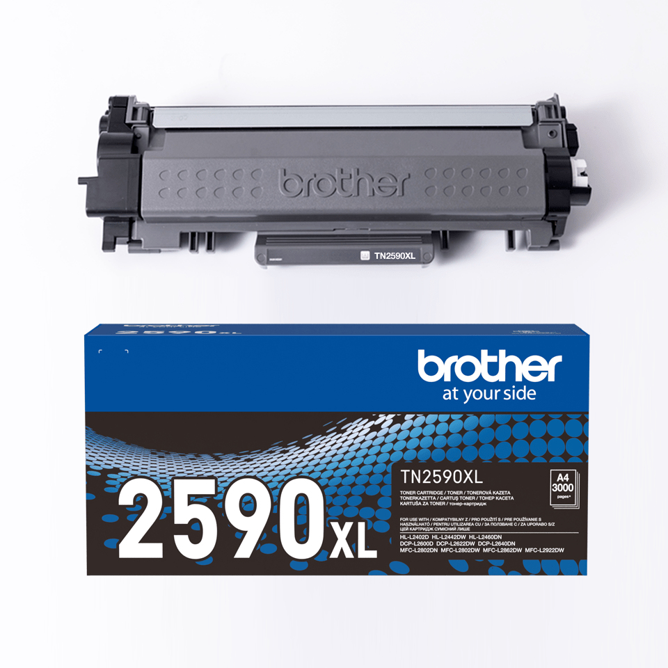 Brother TN-2590XL cartucho de t�ner 1 pieza(s) Original Negro