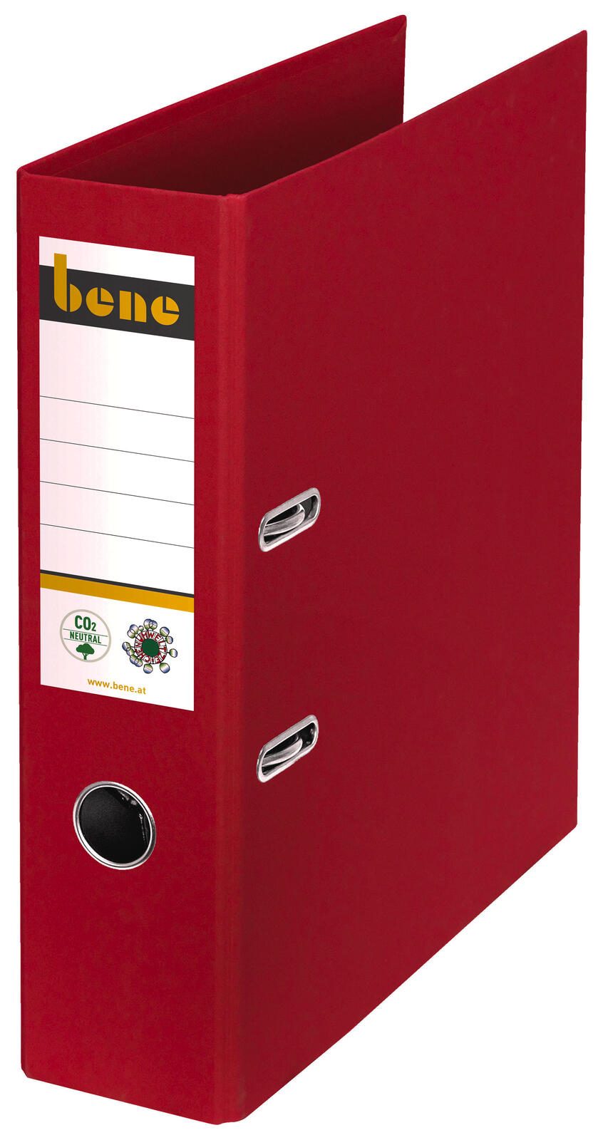 Bene No.1 Ordner rot Karton 8.0 cm DIN A4