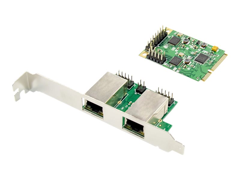 DIGITUS Dual Gigabit Ethernet Mini PCI Express Netzwerkkarte