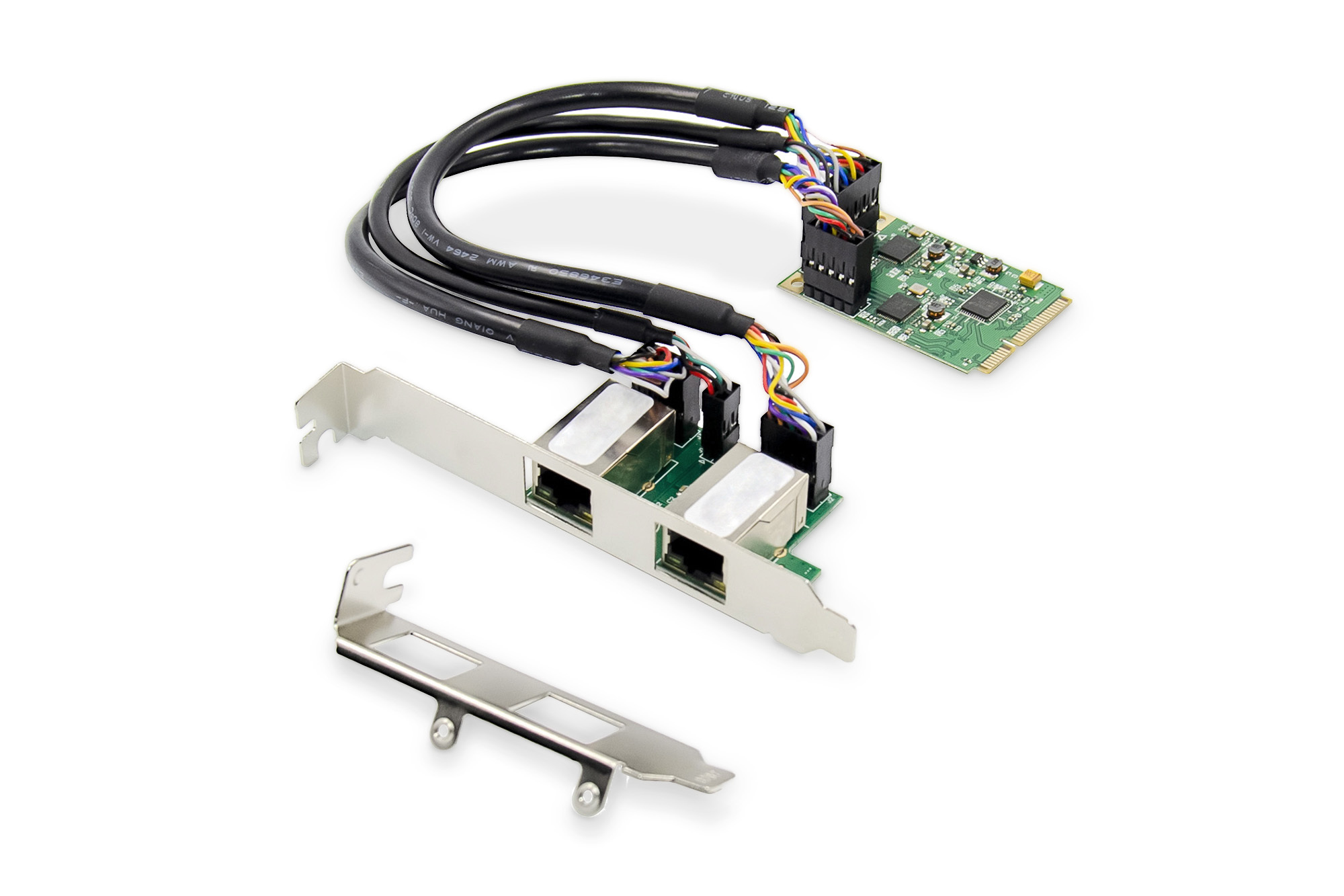 DIGITUS Dual Gigabit Ethernet Mini PCI Express Netzwerkkarte