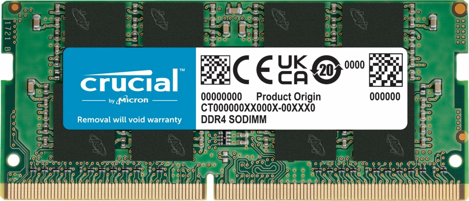 Crucial CB8GS3200 module de m�moire 8 Go 1 x 8 Go DDR4 260-pin SO-DIMM