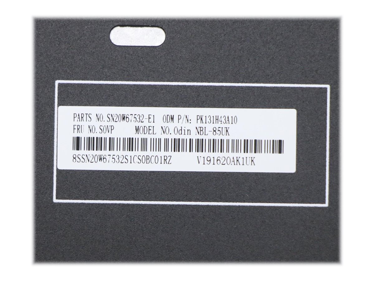 Lenovo Sunrex - Ersatztastatur Notebook - GB - Schwarz