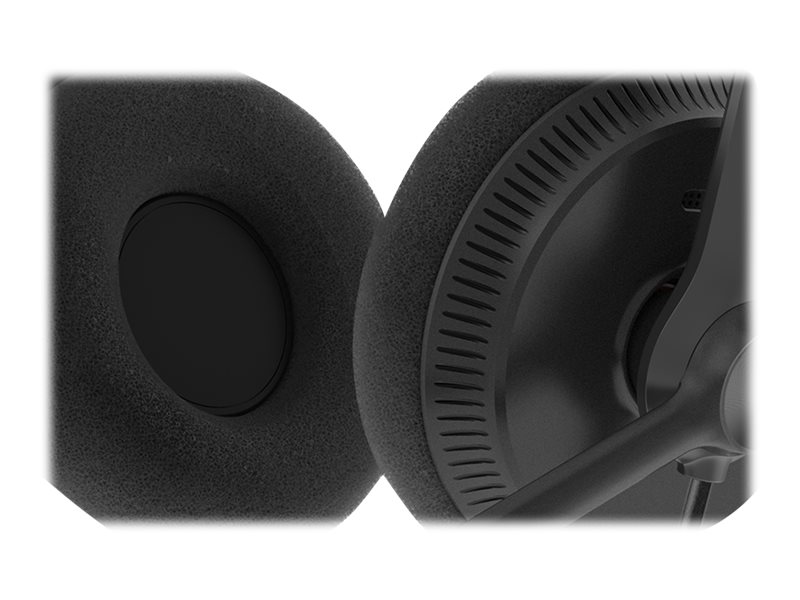 Yealink YHS34 Lite Mono Casque Avec fil Arceau Bureau/Centre dappels Noir