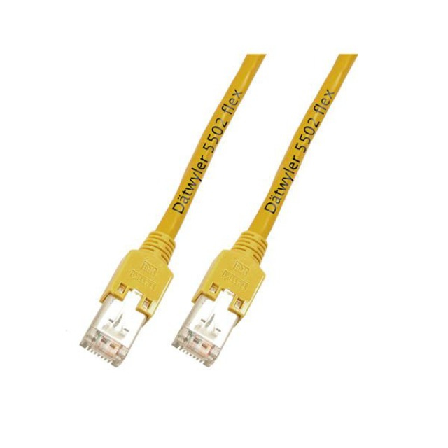 EFB Elektronik RJ45 S/UTP Cat5e networking cable Yellow 5 m