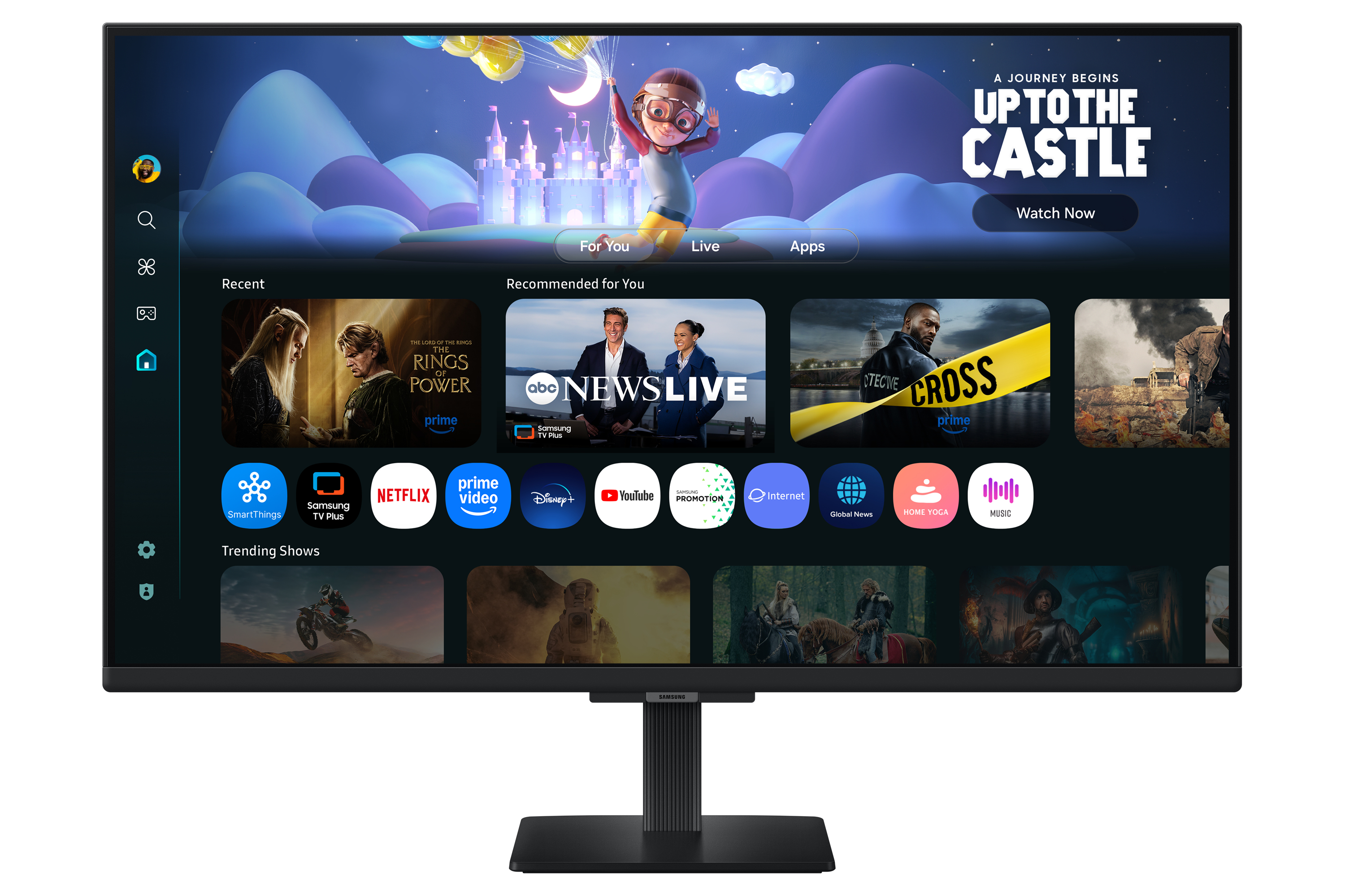 Samsung M5 M50F computer monitor 81.3 cm (32) 1920 x 1080 pixels Full HD LCD Black