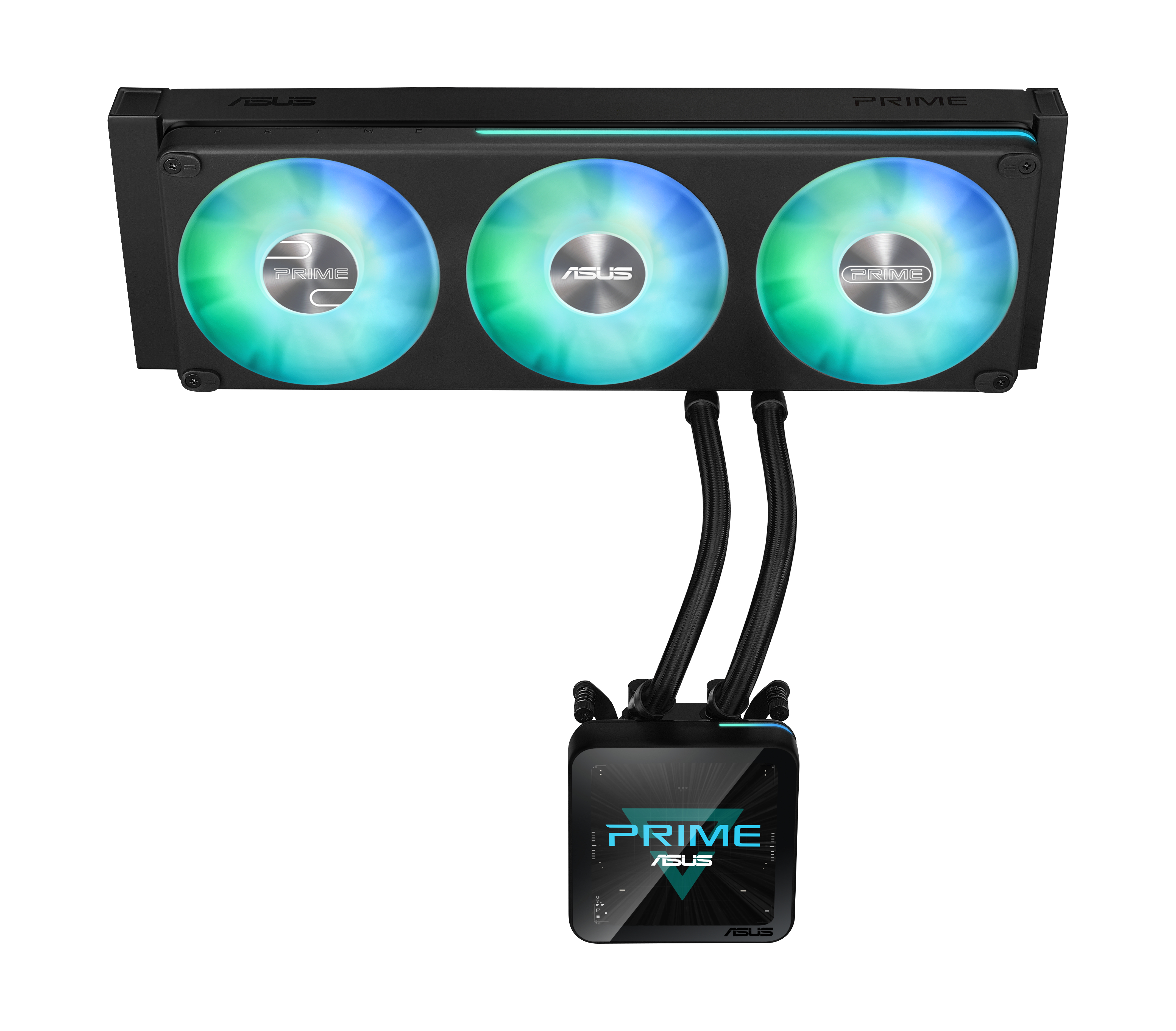 ASUS PRIME SLC II 360 ARGB LCD Processor All-in-one liquid cooler 12 cm Black 1 pc(s)