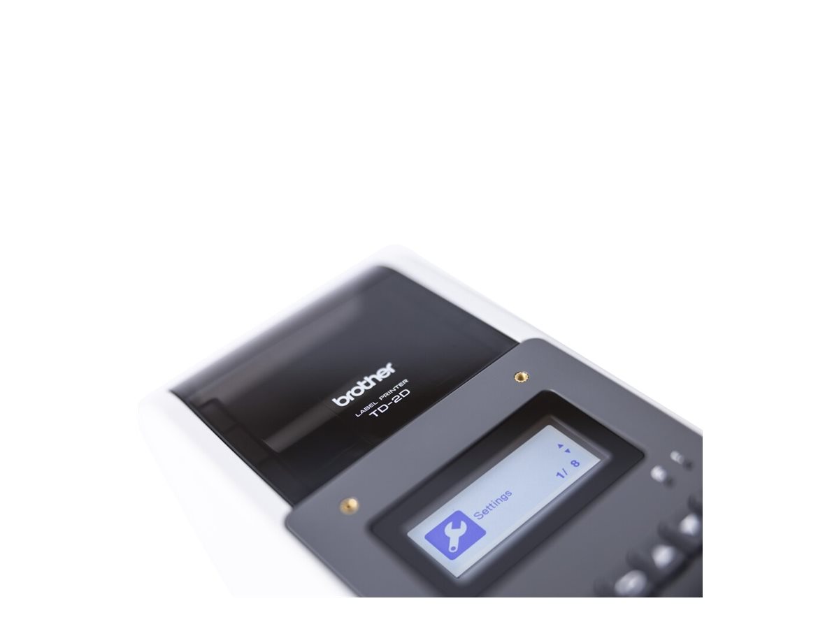 Brother TD-2350D300 impresora de etiquetas T�rmica directa 300 x 300 DPI 152 mm/s Inal�mbrico y al�mbrico Ethernet Wifi Bluetooth