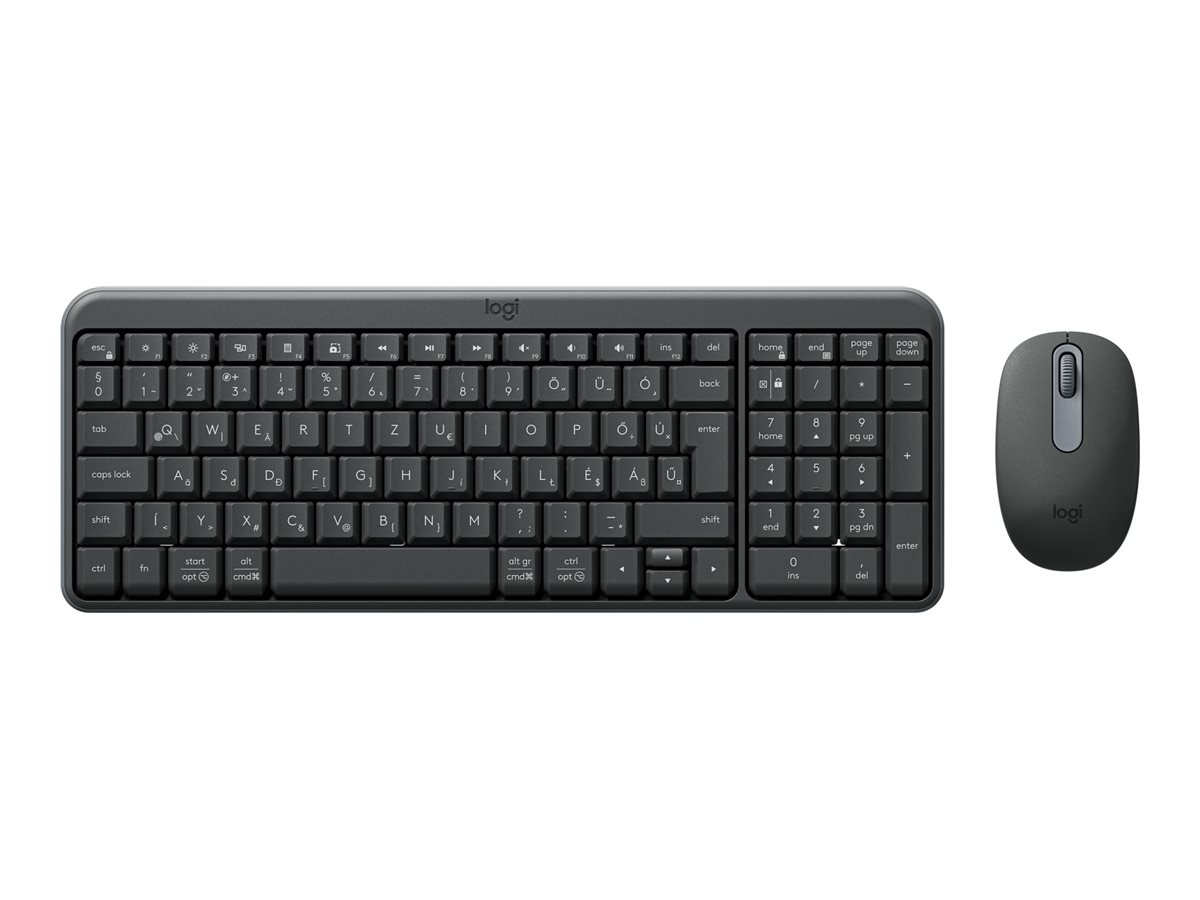 Logitech MK250 - Tastatur-und-Maus-Set - kabellos