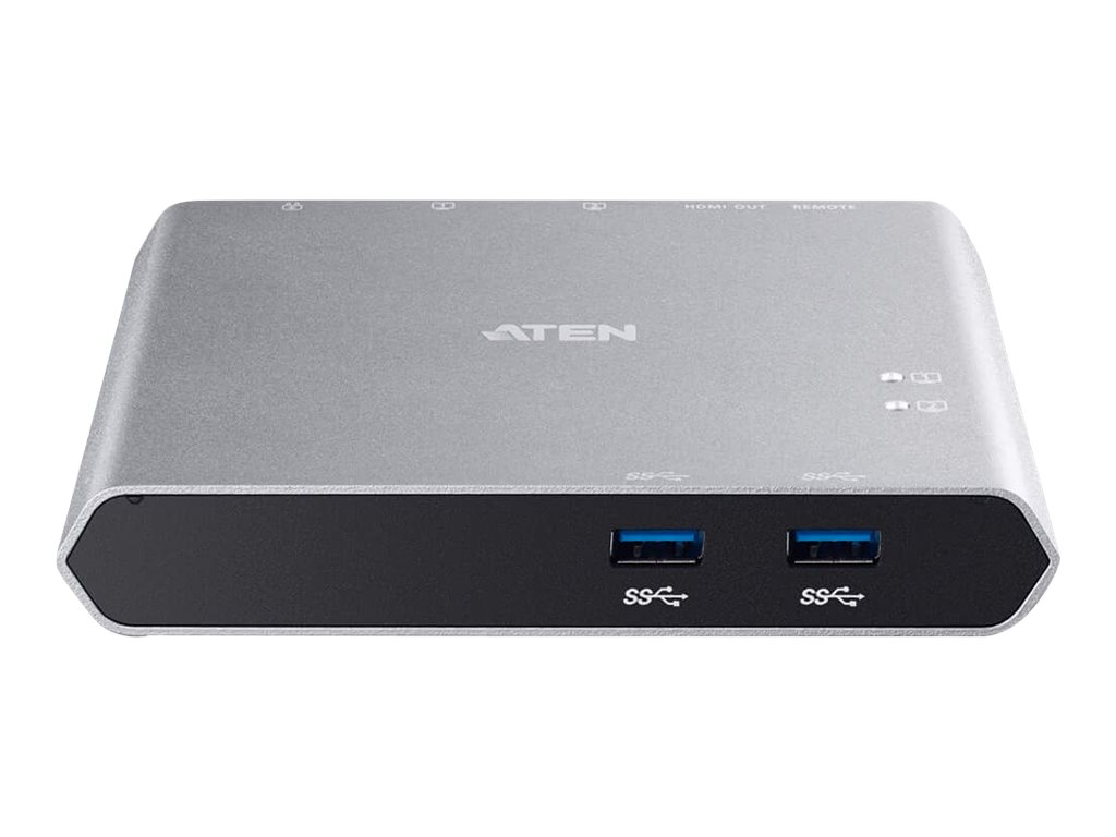 ATEN US3310 - Video-/Audio-/USB-Schalter - 2 x USB 3.2 Gen 1