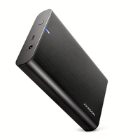 AXAGON EE35-A6C RAW HDD-Gehuse, USB-C 3.0, SATA 6G, 3,5/2,5 Zoll - schwarz