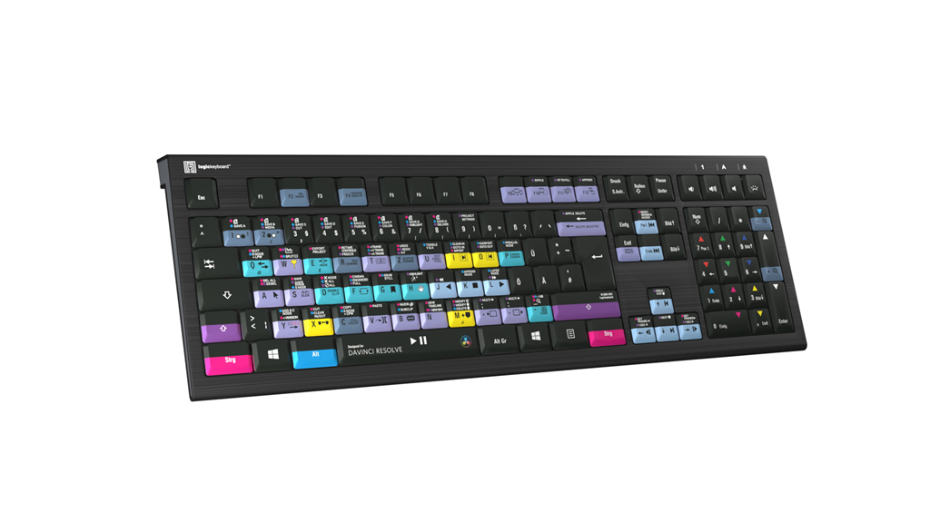 Logickeyboard Davinci Resolve Astra2 BL dt. PC