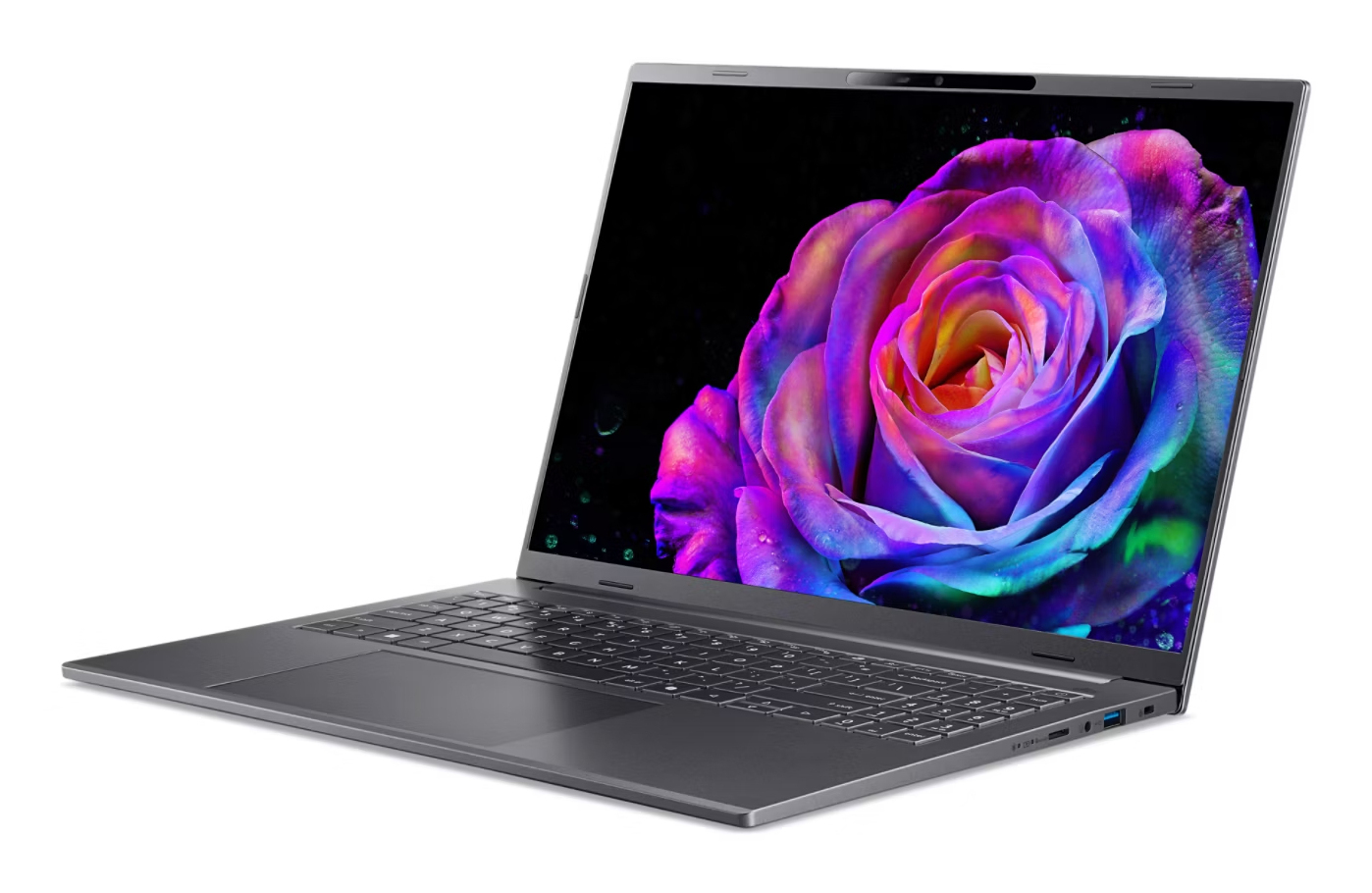 Acer Aspire 16 AI A16-52M - 180�-Scharnierdesign - Intel Core Ultra 7 256V / 2.2 GHz - Win 11 Home - Intel Arc Graphics 140V - 16 GB RAM - 512 GB SSD - 40.6 cm (16)