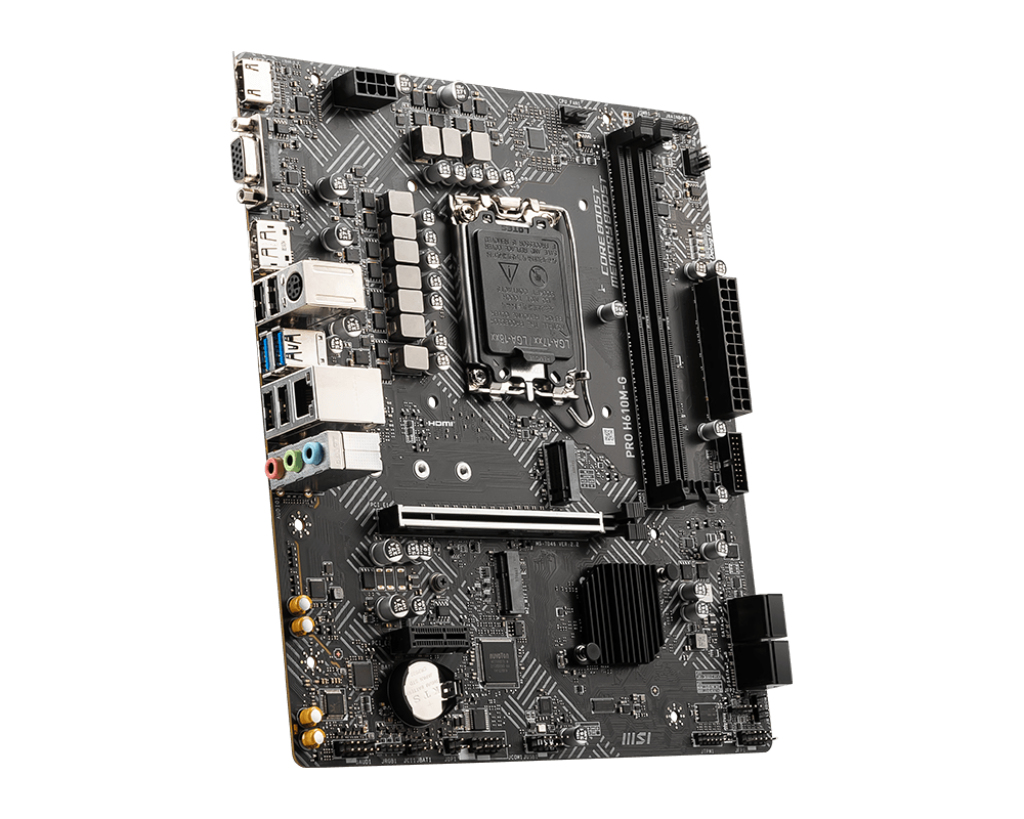 MSI PRO H610M-G placa base Intel H610 LGA 1700 micro ATX