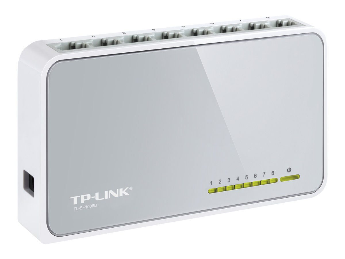 TP-Link TL-SF1008D switch No administrado Fast Ethernet (10/100) Blanco