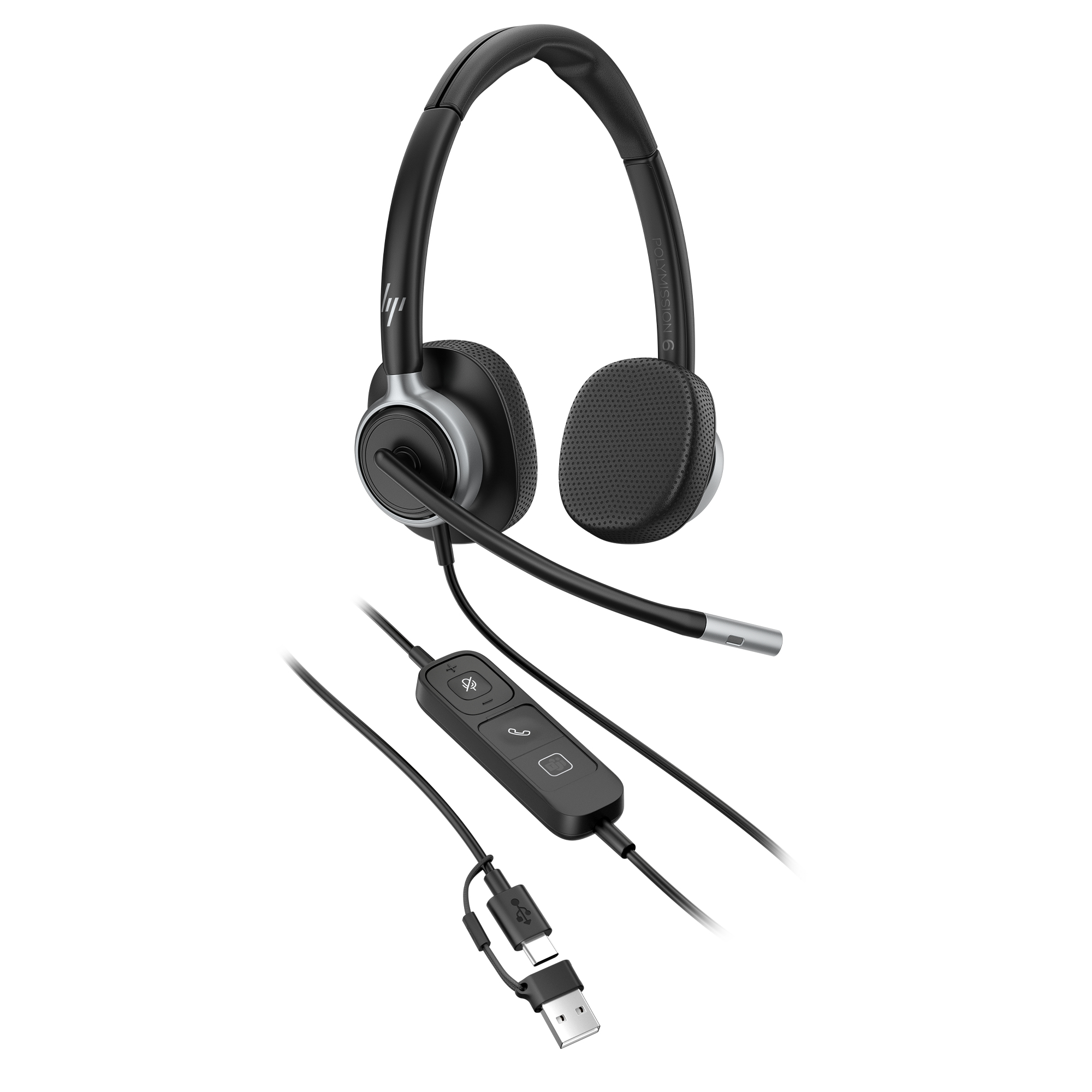 Poly HP Poly Mission 625 - Mission 600 Series - Headset