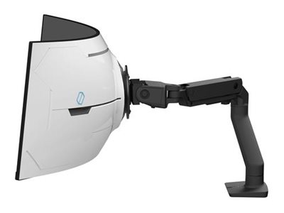 Ergotron HX - Befestigungskit (Gelenkarm) - Patentierte Constant Force Technologie - fr Curved LCD-Display - for extreme-depth curved screens - mattschwarz - Bildschirmgre: bis zu 144,8 cm (bis zu 57 Zoll)