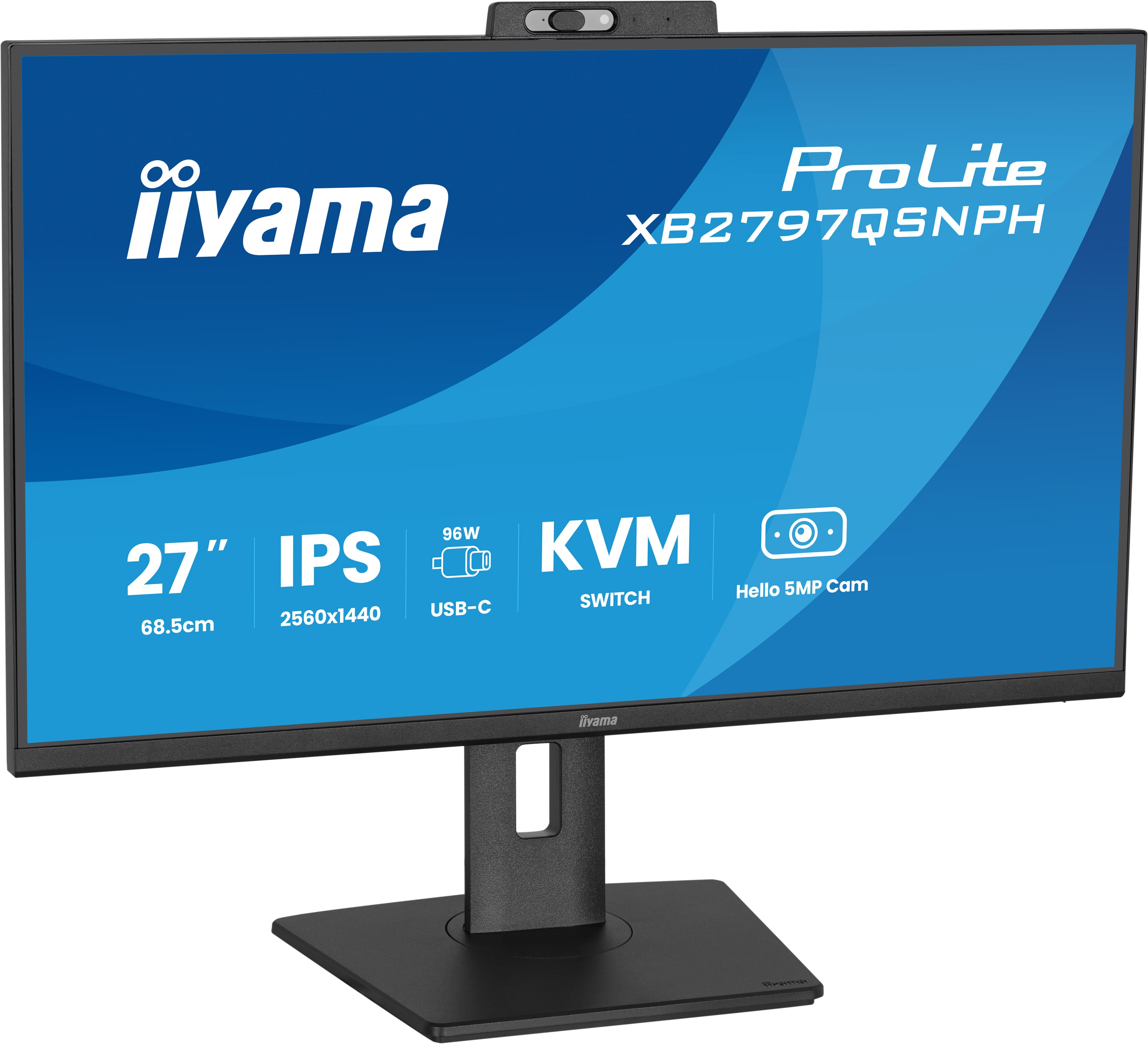 Iiyama ProLite XB2797QSNPH-B1 - LED-Monitor - 68.6 cm (27)