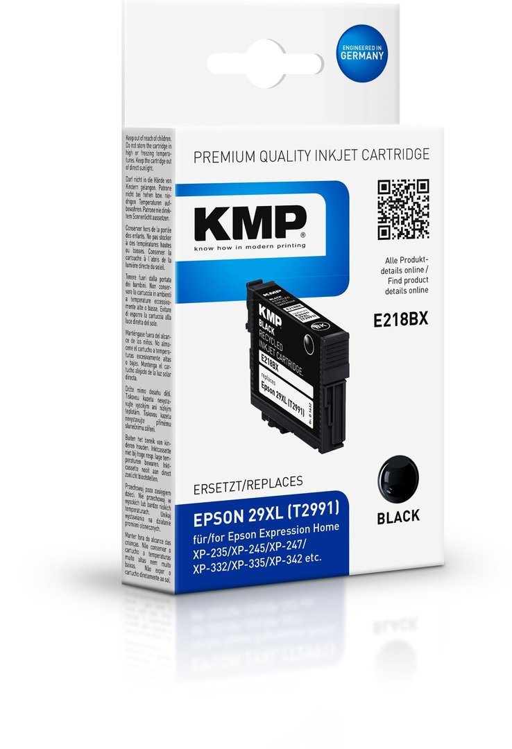 KMP 1539,4001 - Kompatibel - Schwarz - Brother - Einzelpackung - Brother DCP J 572 DW Brother DCP J 770 Series Brother DCP J 772 DNW Brother DCP J 772 DW Brother... - 1 Stck(e)