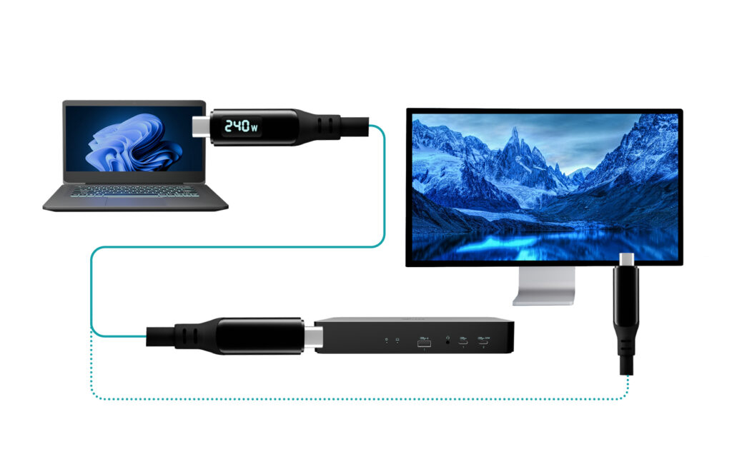 i-tec Class Pro - Thunderbolt-Kabel - USB-C (M)