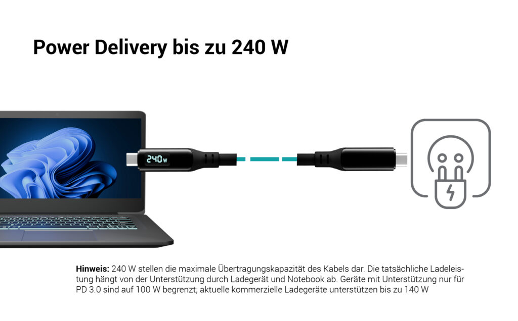 i-tec Class Pro - Thunderbolt-Kabel - USB-C (M)