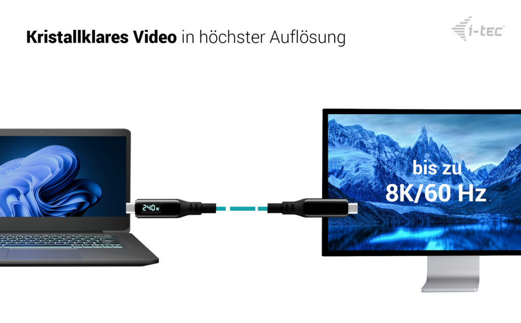 i-tec Class Pro - Thunderbolt-Kabel - USB-C (M)
