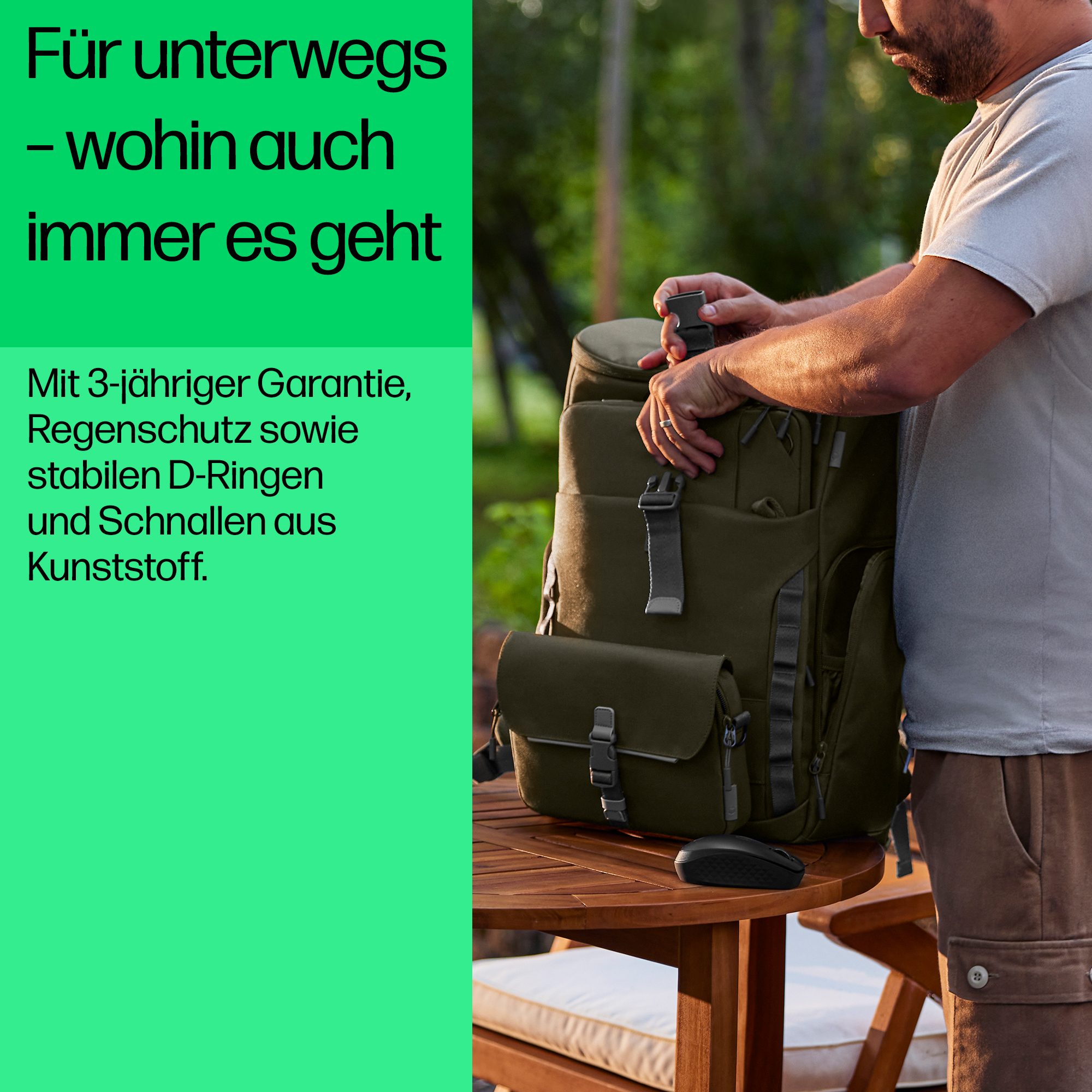 HP Mochila modular para port�til de 15,6 pulgadas